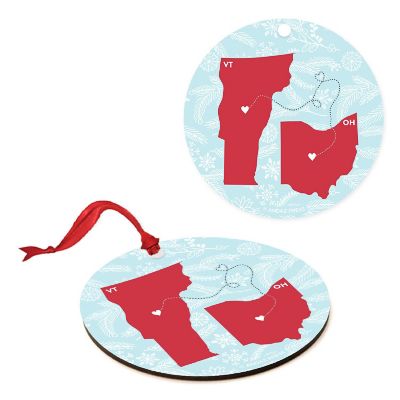 MDF Ornament Ohio and Vermont Image 2
