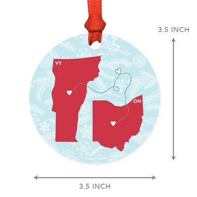 MDF Ornament Ohio and Vermont Image 3
