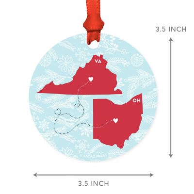 MDF Ornament Ohio and Virginia Image 1