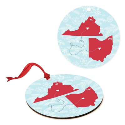 MDF Ornament Ohio and Virginia Image 3