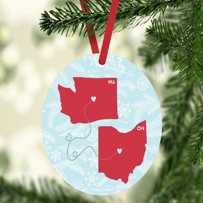 MDF Ornament Ohio and Washington Image 1