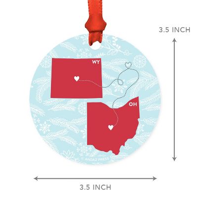 MDF Ornament Ohio and Wyoming Image 2