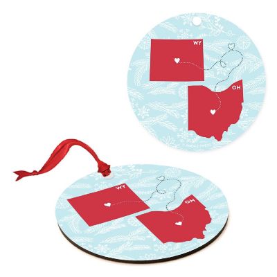 MDF Ornament Ohio and Wyoming Image 3