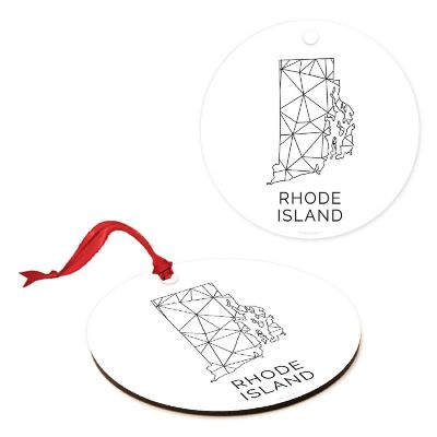 MDF Ornament Rhode Island Blk/Wh Geometr Image 3