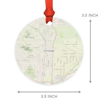 MDF Ornament  Scottsdale, Arizona Map Image 1
