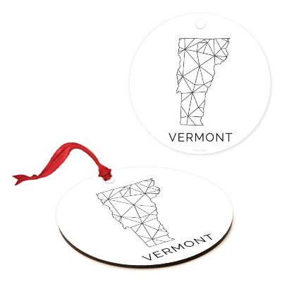 MDF Ornament Vermont Blk/Wh Geometric Image 2