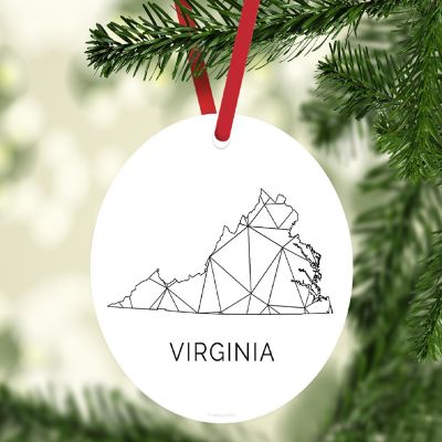 MDF Ornament Virginia Blk/Wh Geometric Image 2