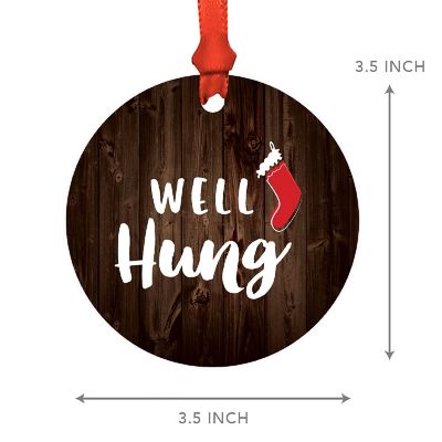 MDF Ornament  Well Hung Image 2