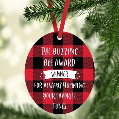 MDF Wood Ornament  Buzzing Bee Award Image 1
