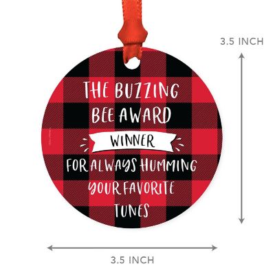 MDF Wood Ornament  Buzzing Bee Award Image 2