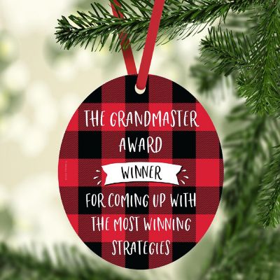 MDF Wood Ornament  Grandmaster Award Image 1