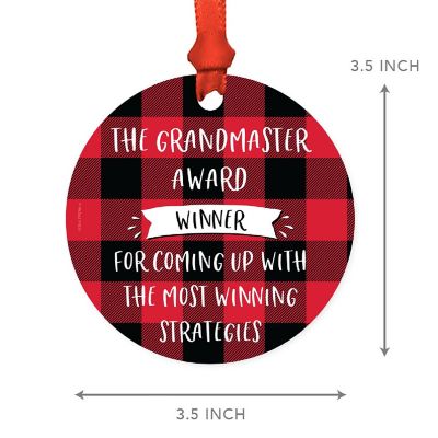 MDF Wood Ornament  Grandmaster Award Image 2
