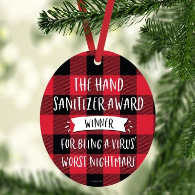 MDF Wood Ornament  Hand Sanitizer Image 1