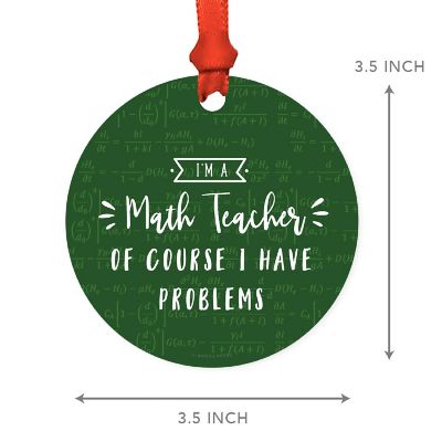 MDF Wood Ornament  I Have Problems Image 2