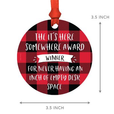MDF Wood Ornament  It's Here Somewhere Image 2