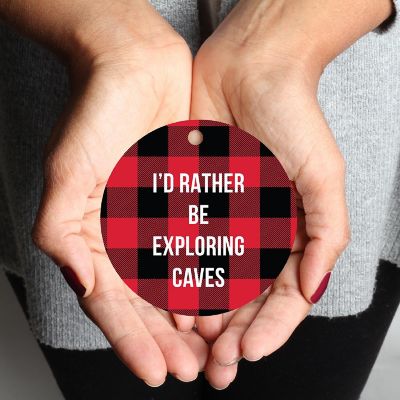 MDF Wood Ornament  Rather Be Exploring Image 1
