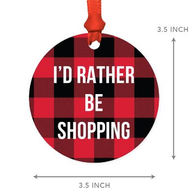 MDF Wood Ornament  Rather Be Shopping Image 2