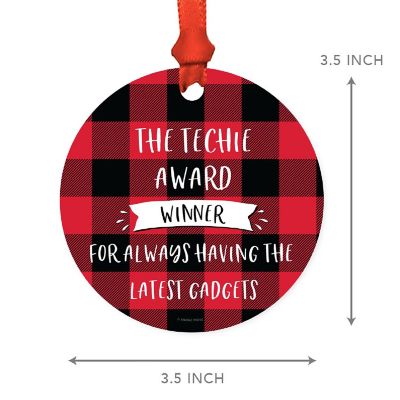 MDF Wood Ornament  Techie Gadget Award Image 2