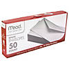 Mead Boxed Envelopes, White, 4.13" x 9.5", 50 Per Box, 12 Boxes Image 1