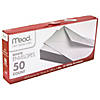 Mead White Gummed Business Envelopes, 4 1/8 x 9 1/250#10, 50 Per Pack, 10 Packs Image 1