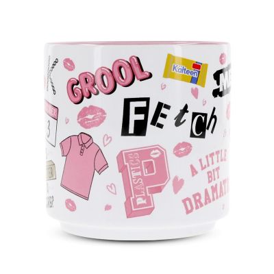 Mean Girls Icons Single Stackable Ceramic Mug  Holds 13 Ounces Image 1