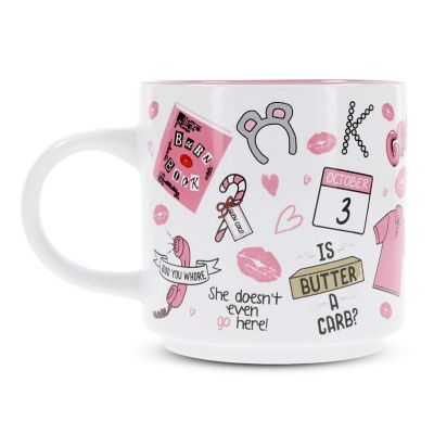 Mean Girls Icons Single Stackable Ceramic Mug  Holds 13 Ounces Image 2