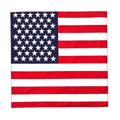 Mechaly Solid Colors 100% Cotton Bandana (USA) Image 1