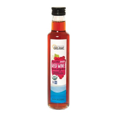 Mediterranean Organic Red Wine Vinegar - Case of 6 - 8.45 FZ Image 1