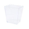 Medium Clear Scalloped Containers - 3 Pc. Image 1