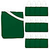 Medium Green Canvas Tote Bags - 12 Pc. Image 1