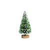 Medium Green Frosted Sisal Trees - 6 Pc. Image 1