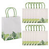 Medium Greenery Gift Bags - 12 Pc. Image 1