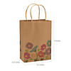 Medium Love in Bloom Wedding Kraft Paper Gift Bags - 12 Pc. Image 1