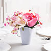 Medium White Metal Pails - 12 Pc. Image 1