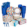Mega Bulk 904 Pc. Colorful Fiesta Tableware Kit for 96 Guests Image 1
