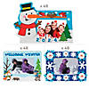 Mega Bulk Winter Picture Frame Magnet Craft Kit Assortment - Makes 144 Image 1