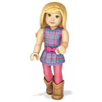 Mega Construx American Girl Spring Plaid Cowgirl Series 2 Mini Figure DXW92 Mattel Image 1