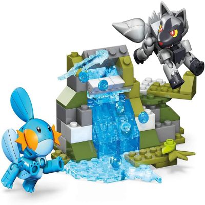 Mega Construx Pokemon Battle Pack Mudkip VS. Poochyena Image 1