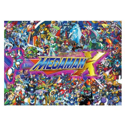 Mega Man Collage 1000 Piece Jigsaw Puzzle Image 1