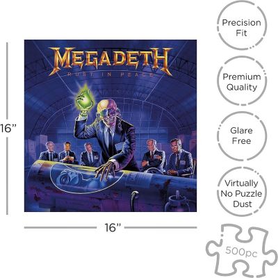 Megadeth Rust In Peace 500 Piece Jigsaw Puzzle Image 2