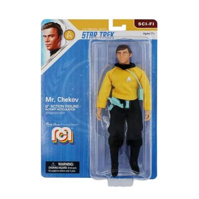 Mego Star Trek Chekov Action Figure 8" Image 1