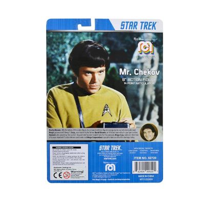 Mego Star Trek Chekov Action Figure 8" Image 2
