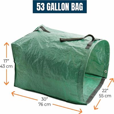 MEKKAPRO Big Gulp Leaf Garden Bag, 2-Pack with Reinforced Handles Image 1