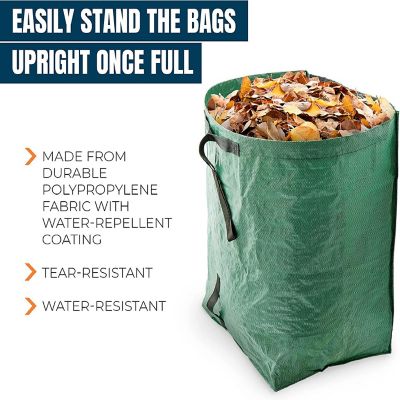 MEKKAPRO Big Gulp Leaf Garden Bag, 2-Pack with Reinforced Handles Image 2