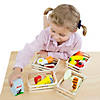 Melissa &amp; Doug Food Groups - Wooden Play Food in Crates Image 3