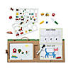 Melissa & Doug Natural Play: Play, Draw, Create Reusable Drawing & Magnet Kit - Farm Image 1