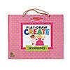 Melissa & Doug Natural Play: Play, Draw, Create Reusable Drawing & Magnet Kit - Princesses Image 2