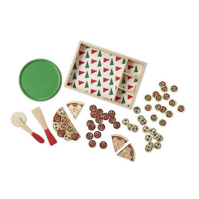 Melissa and Doug Pizza Party Wooden Set Image 1