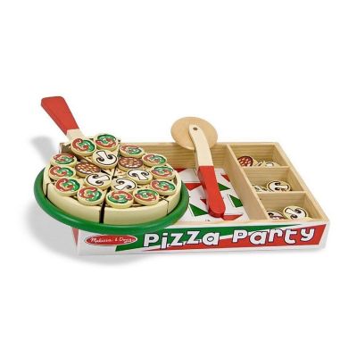 Melissa and Doug Pizza Party Wooden Set Image 3