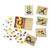 Melissa &amp; Doug Wooden Pattern Blocks &amp; Boards Image 2